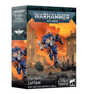 Space Marine: Captain With Jump Pack & Relic Shield