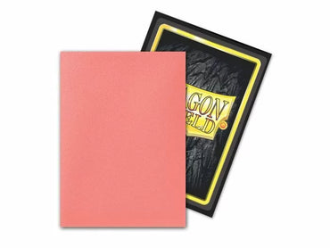 Sleeves - Dragon Shield - Box 100 - Standard Size Dual Matte Peach Piip