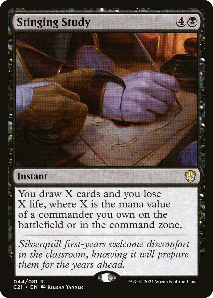 Stinging Study [Commander 2021] – Inn Games