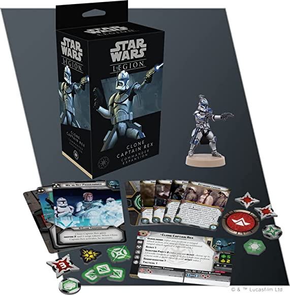 Star Wars Legion Clone Captain Rex Commander Expansion