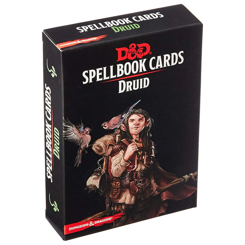 D&D Spellbook Cards Druid Deck (131 Cards) Revised 2018 Edition