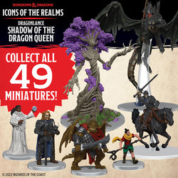 D&D Icons of the Realms Dragonlance Shadow of the Dragon Queen Booster