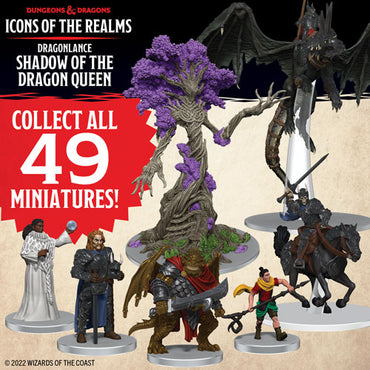 D&D Icons of the Realms Dragonlance Shadow of the Dragon Queen Booster
