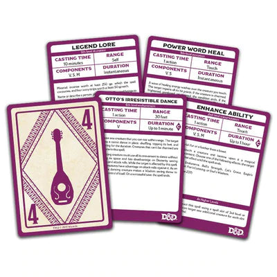 D&D: Spellbook Cards - Bard