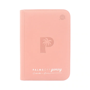 Collector's Series 4 Pocket Zip Trading Card Binder 160 Slot - PINK