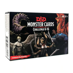 D&D Spellbook Cards Monster Cards - Challenge 6-16