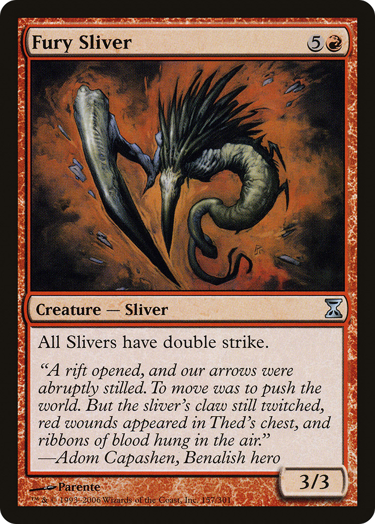 Fury Sliver [Time Spiral]-1