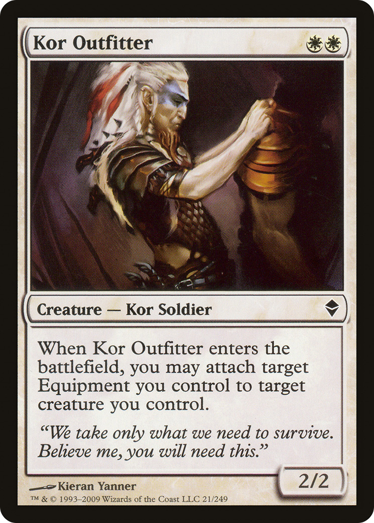 Kor Outfitter [Zendikar]-1