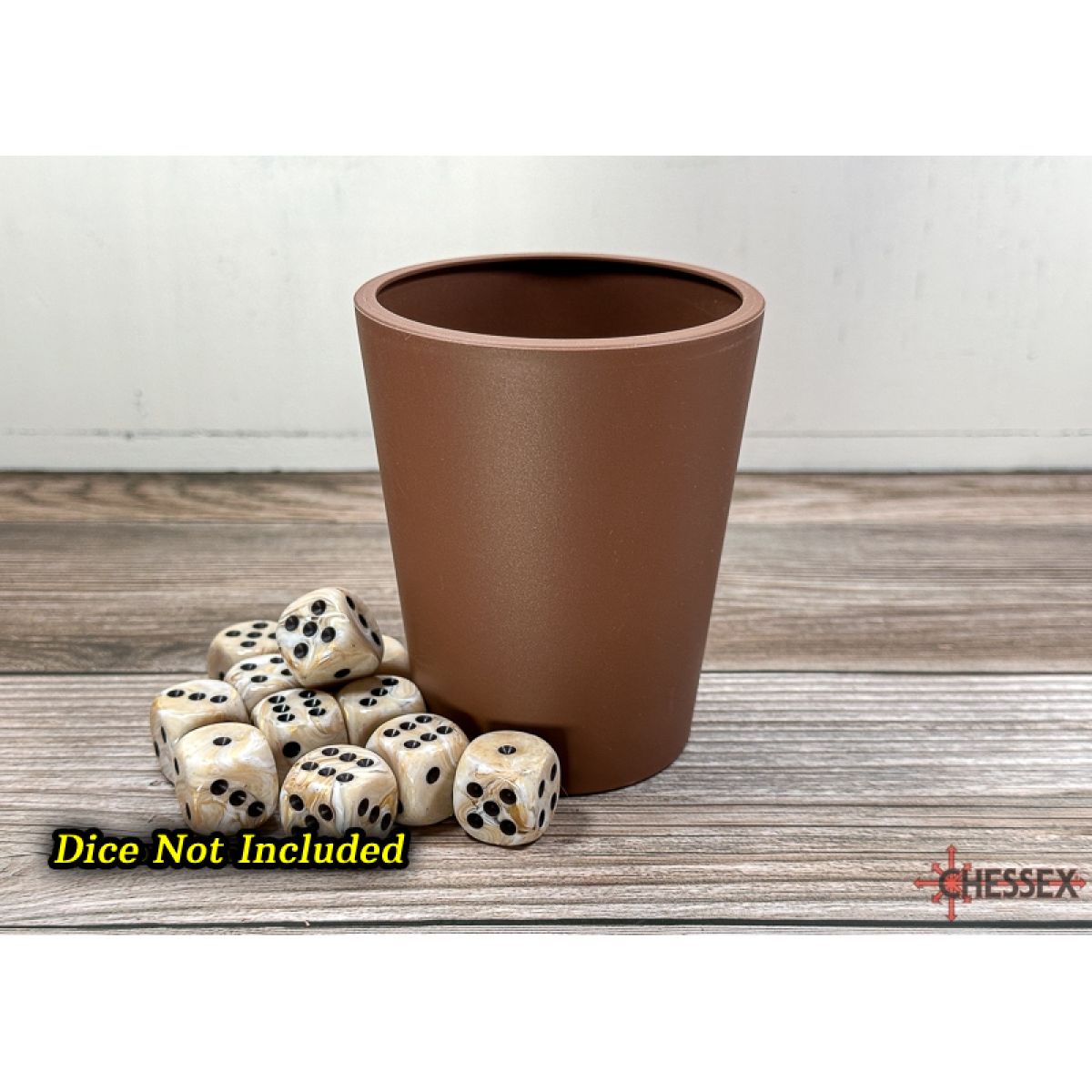 CHX Flexible Dice Cup Brown