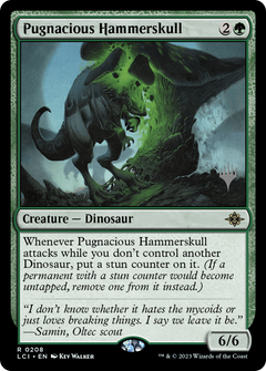 Pugnacious Hammerskull (Promo Pack) [The Lost Caverns of Ixalan Promos]-1