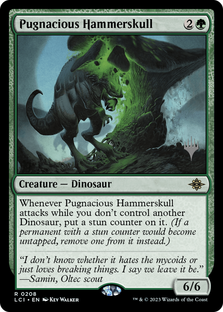 Pugnacious Hammerskull (Promo Pack) [The Lost Caverns of Ixalan Promos]-1