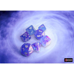CHX 27567 Nebula Aura/white Luminary Polyhedral 7-Dice Set-1