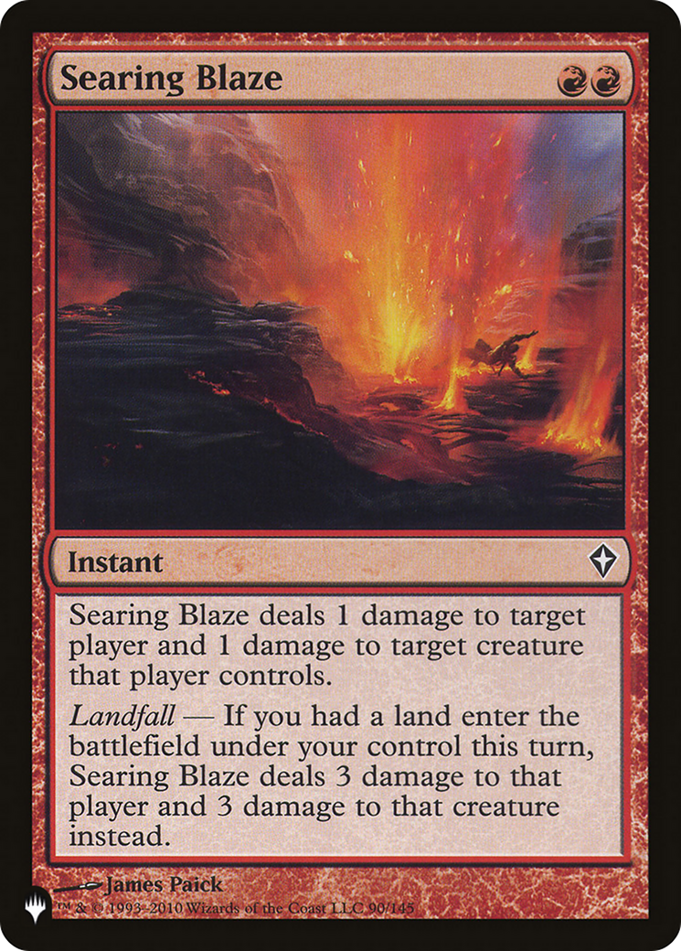 Searing Blaze [The List]-1