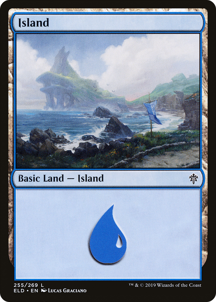 Island (255) [Throne of Eldraine]-1