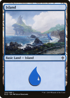 Island (255) [Throne of Eldraine]-1