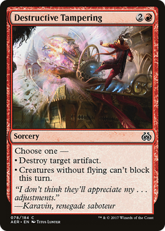 Destructive Tampering [Aether Revolt]-1