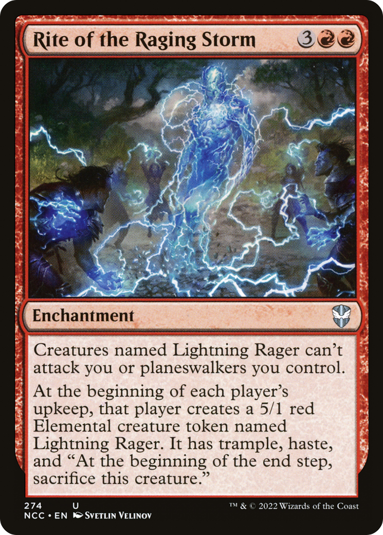 Rite of the Raging Storm [Streets of New Capenna Commander]-1