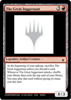 The Great Juggernaut (UNK-RR04B) - Unknown Event-1