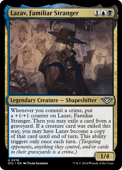 Lazav, Familiar Stranger [Outlaws of Thunder Junction]-1