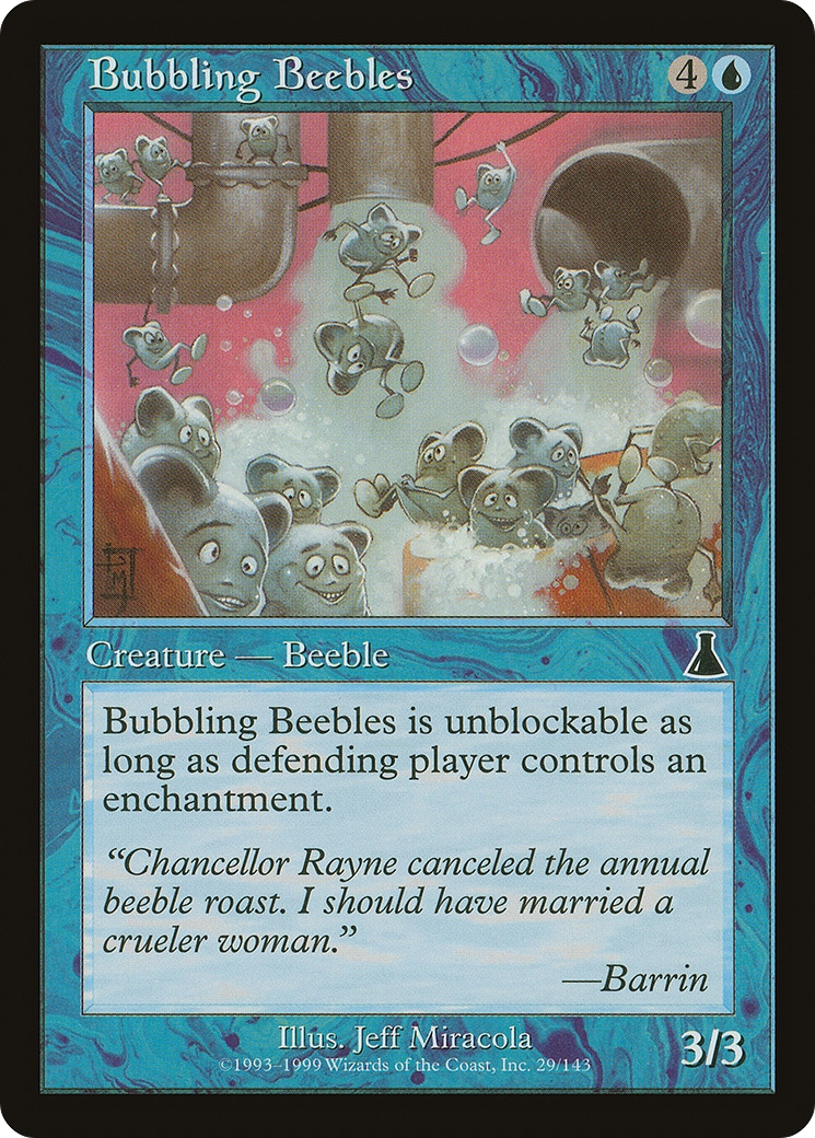 Bubbling Beebles [Urza's Destiny]-1