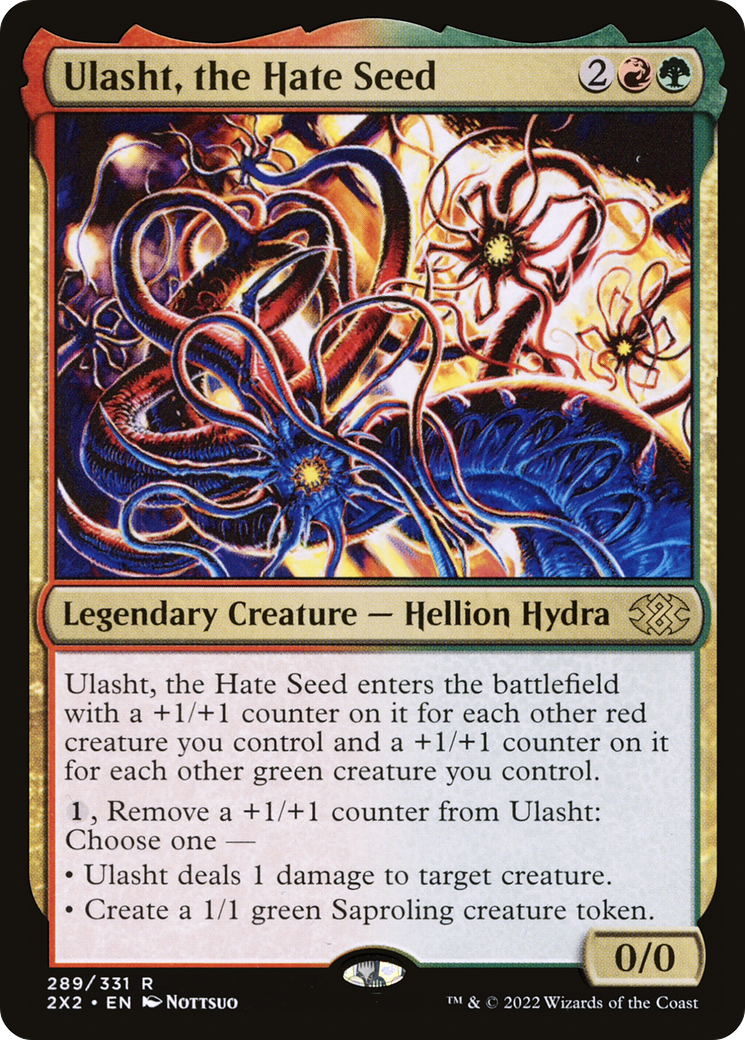 Ulasht, the Hate Seed (2X2-289) - Double Masters 2022 Foil-1