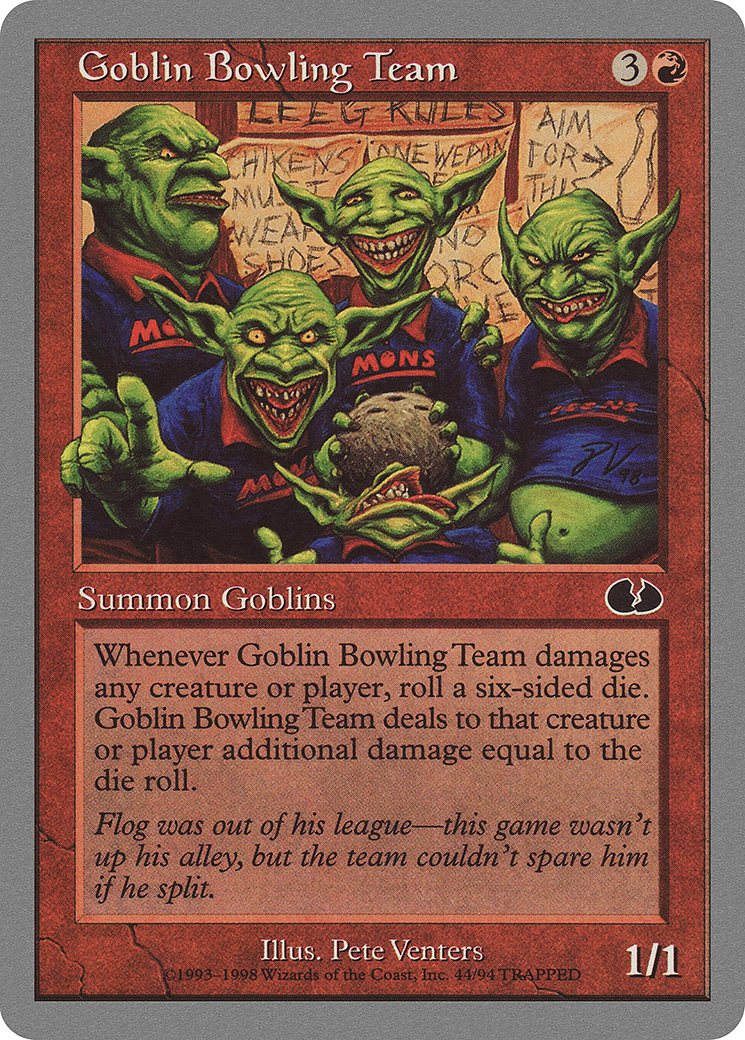 Goblin Bowling Team [Unglued]-1