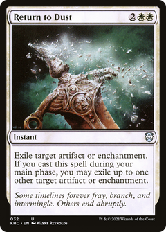 Return to Dust [Kaldheim Commander]-1