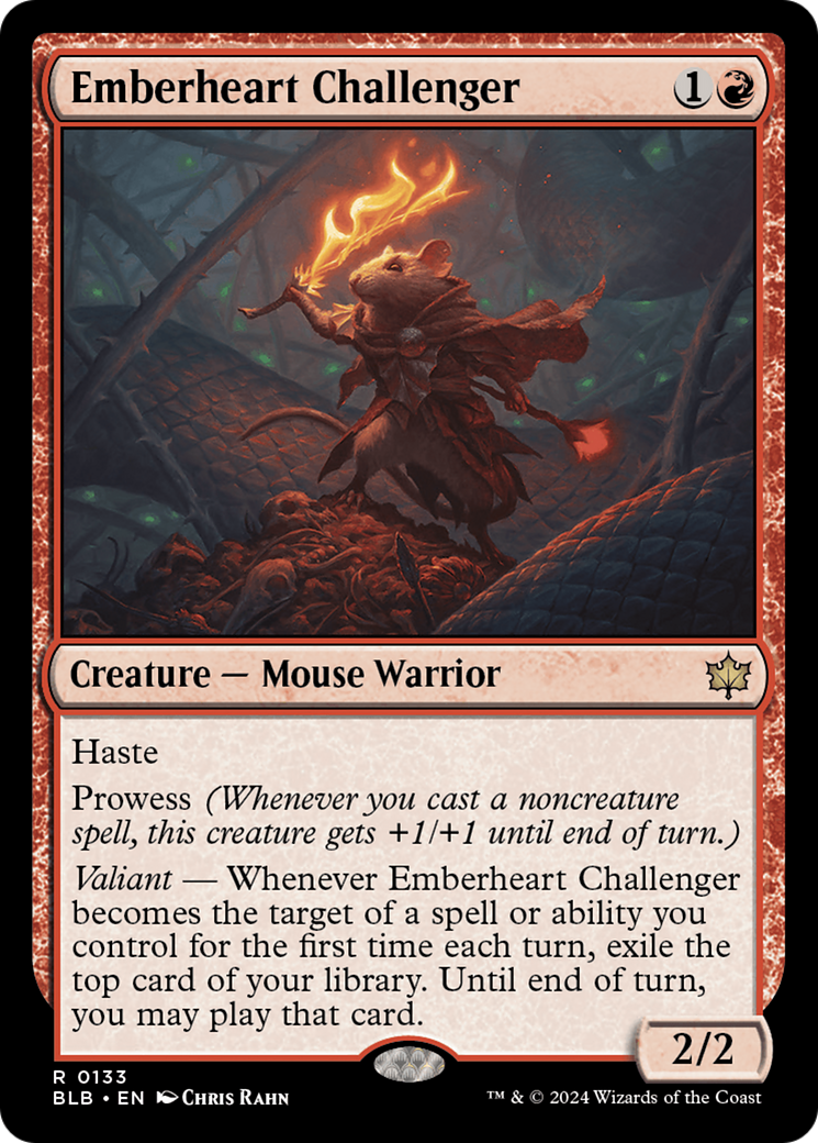 Emberheart Challenger [Bloomburrow]-1
