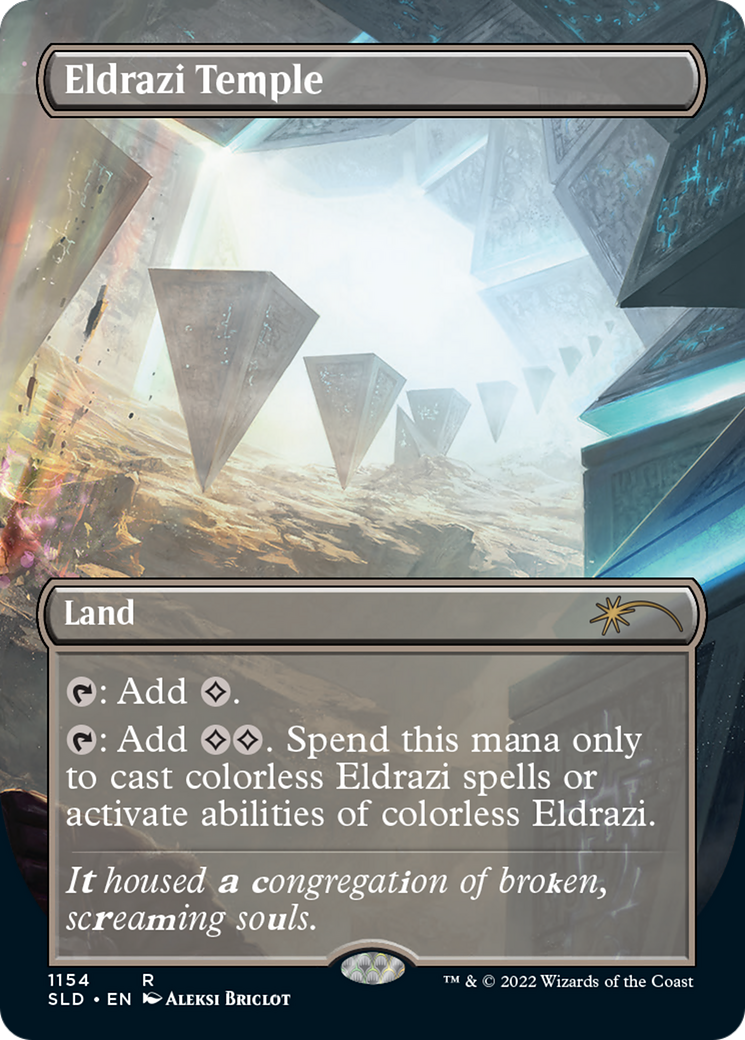 Eldrazi Temple (Borderless) [Secret Lair Drop Series]-1
