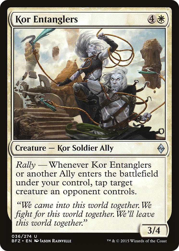 Kor Entanglers [Battle for Zendikar]-1