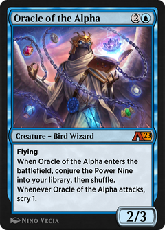Oracle of the Alpha (YDMU-004) - Alchemy: Dominaria-1