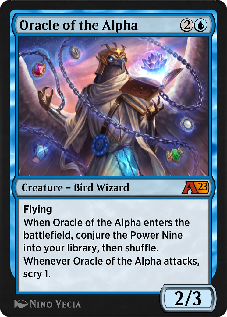 Oracle of the Alpha (YDMU-004) - Alchemy: Dominaria-1