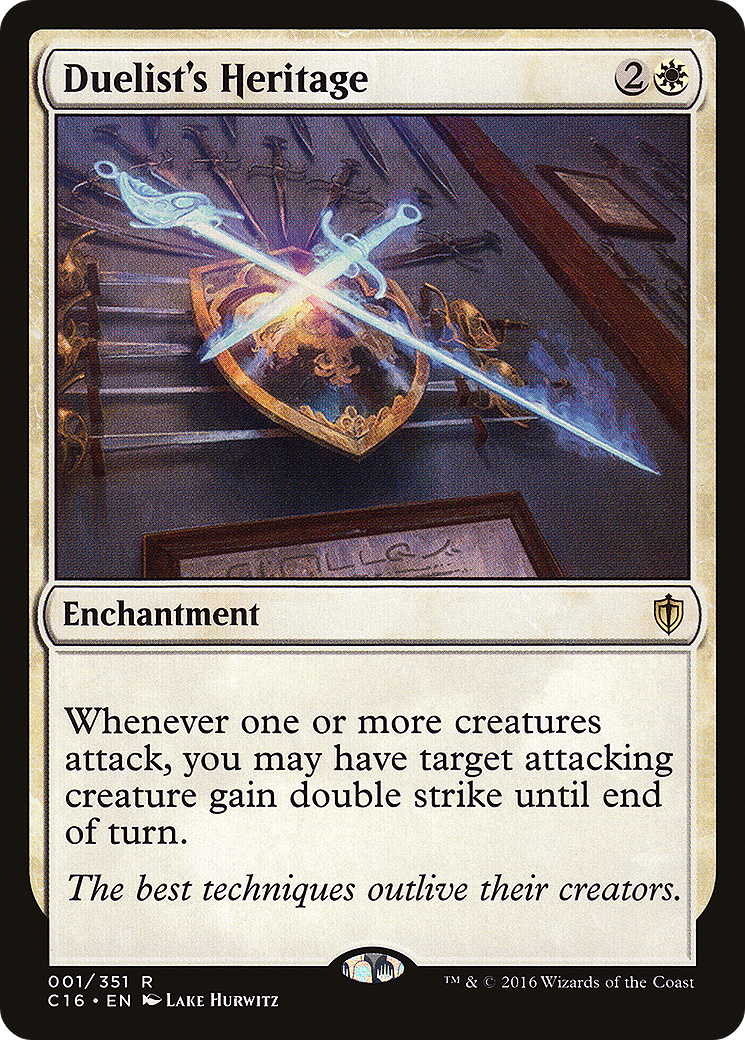 Duelist's Heritage [Commander 2016]-1
