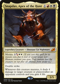 Snapdax, Apex of the Hunt (Promo Pack) [Ikoria: Lair of Behemoths Promos]-1