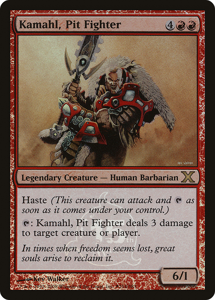 Kamahl, Pit Fighter [15th Anniversary]-1