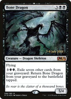 Bone Dragon [Core Set 2019 Prerelease Promos]-1
