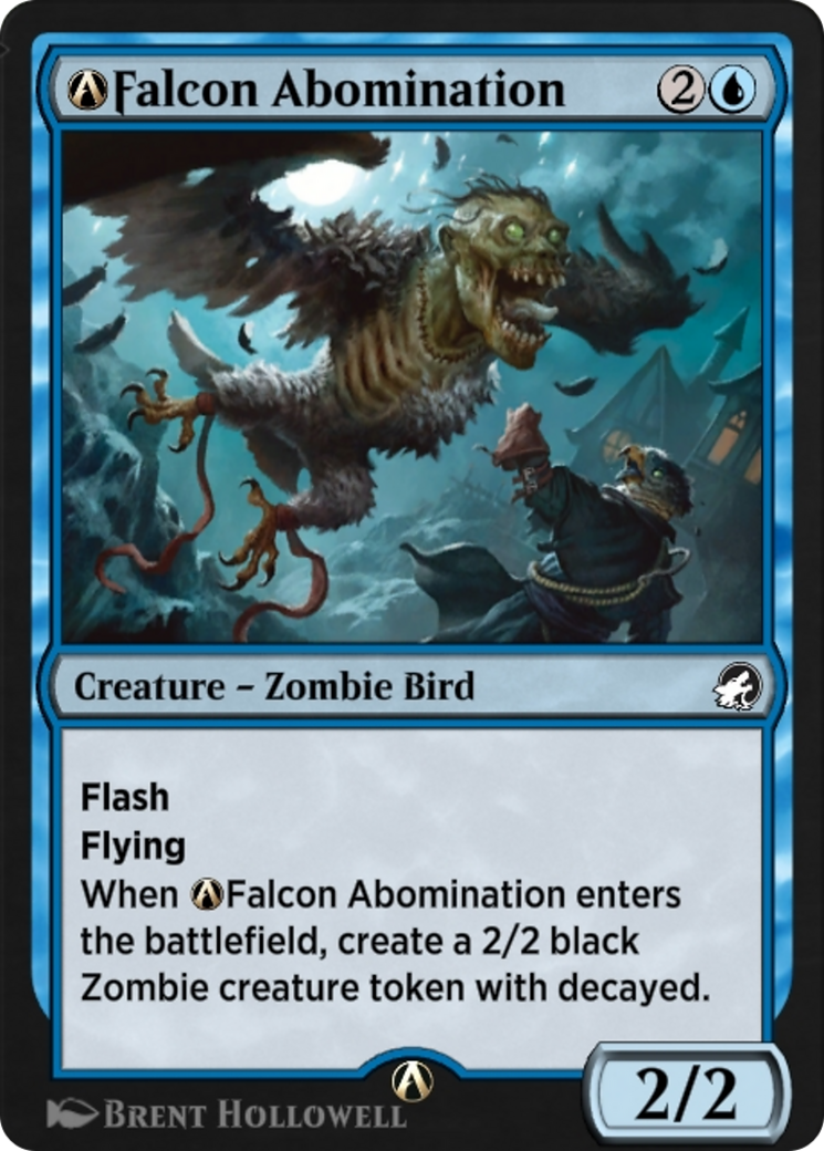A-Falcon Abomination (MID-A-52) - Innistrad: Midnight Hunt-1