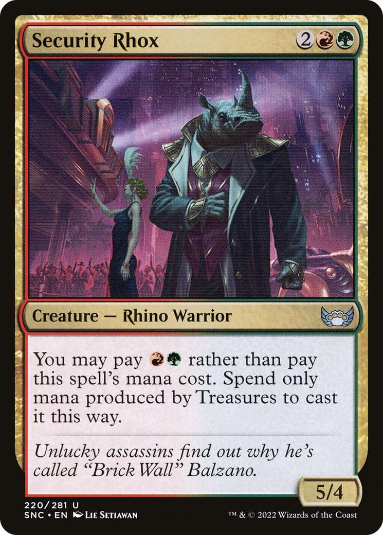 Security Rhox [Streets of New Capenna]-1