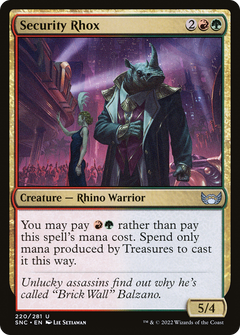 Security Rhox [Streets of New Capenna]-1