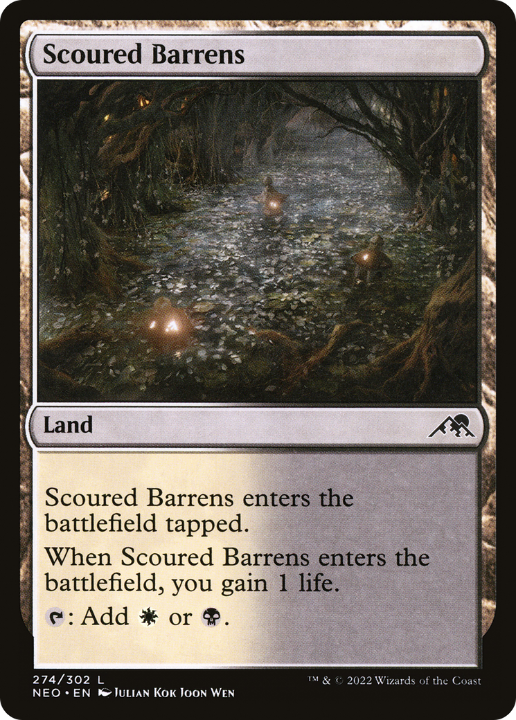 Scoured Barrens [Kamigawa: Neon Dynasty]-1
