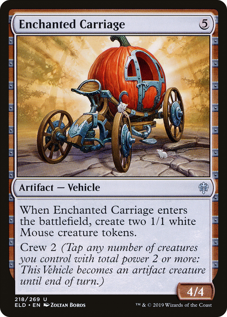 Enchanted Carriage [Throne of Eldraine]-1