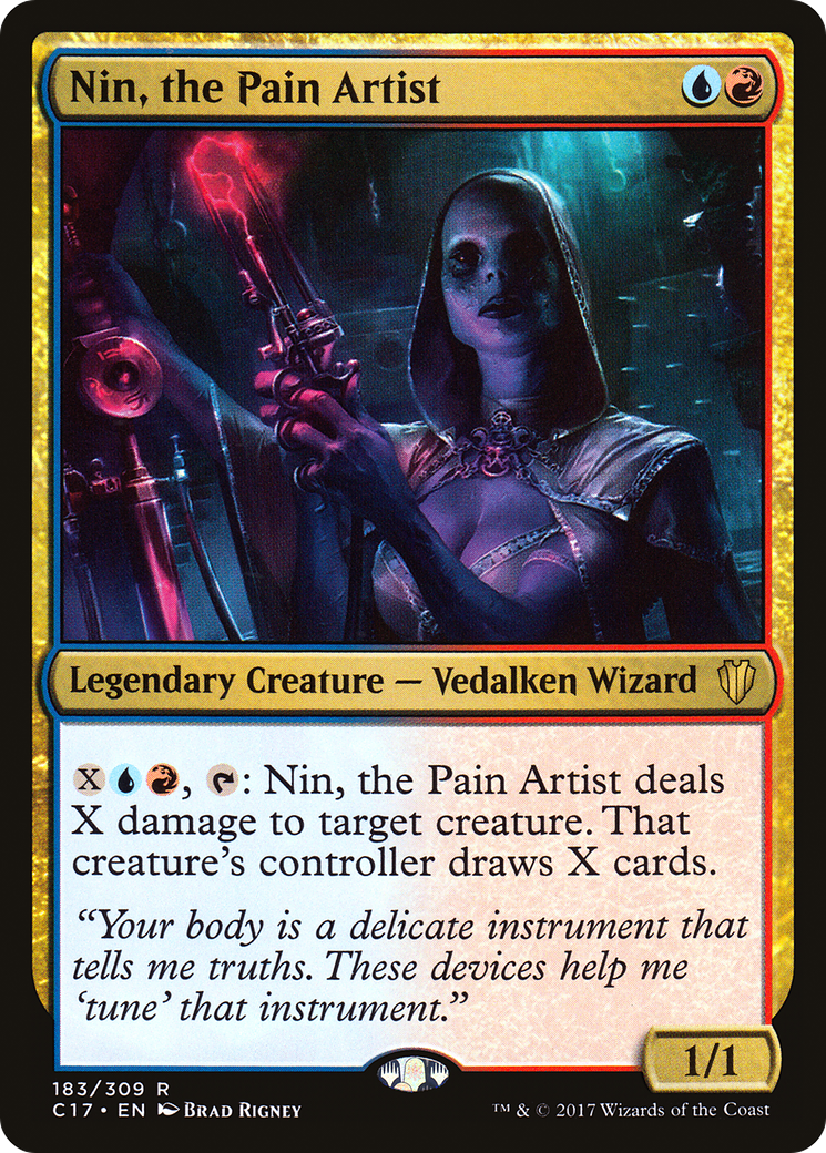 Nin, the Pain Artist [Commander 2017]-1