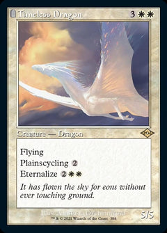 Timeless Dragon (Retro Foil Etched) [Modern Horizons 2]-1