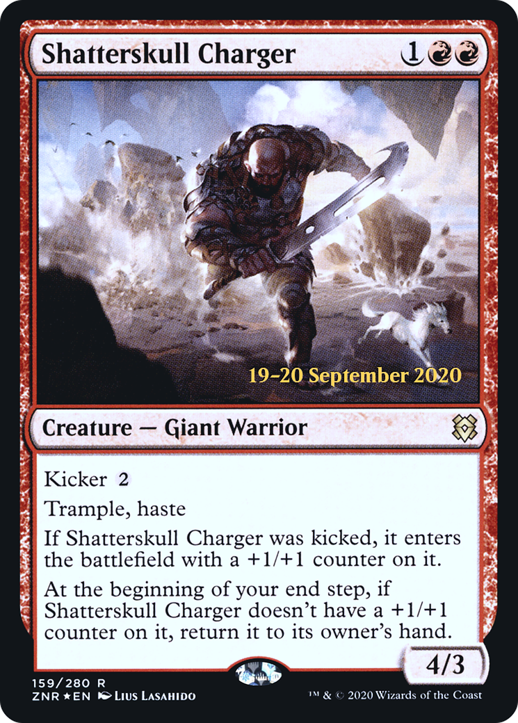 Shatterskull Charger [Zendikar Rising Prerelease Promos]-1