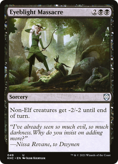 Eyeblight Massacre [Kaldheim Commander]-1