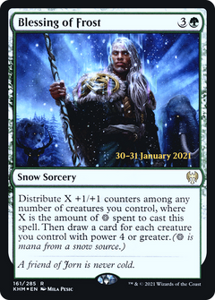 Blessing of Frost [Kaldheim Prerelease Promos]-1