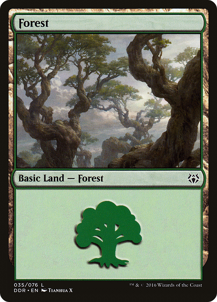 Forest (35) [Duel Decks: Nissa vs. Ob Nixilis]-1