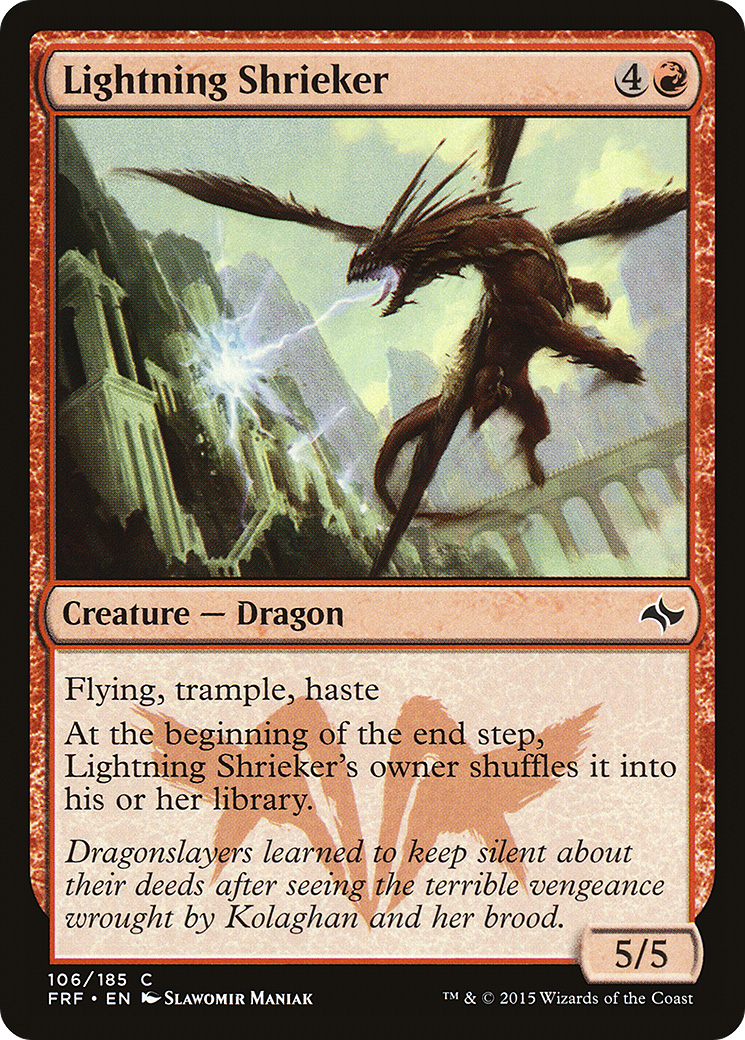 Lightning Shrieker [Fate Reforged]-1