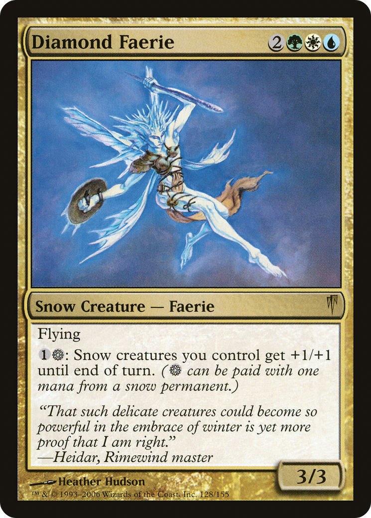 Diamond Faerie [Coldsnap]-1