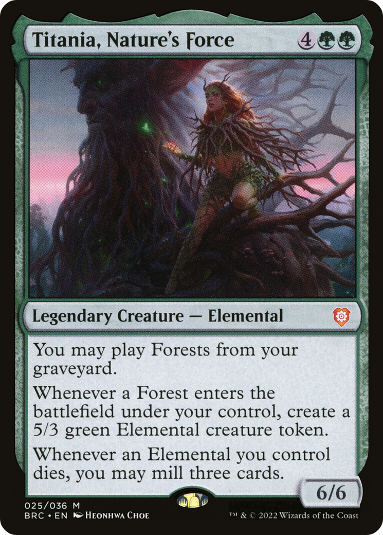 Titania, Nature's Force [The Brothers' War Commander]-1